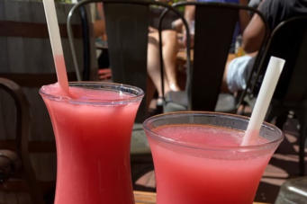 This is a photo of one of the many delicious drinks offered at Ore Dock.